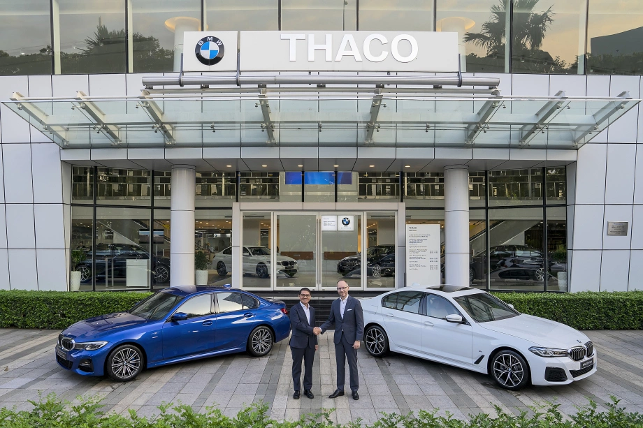 Sự hợp tác giữa THACO AUTO và BMW